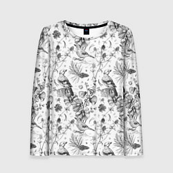 Лонгслив женский Бузулукский бор, цвет: 3D-принт