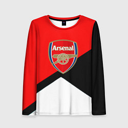 Женский лонгслив Arsenal geometry sport
