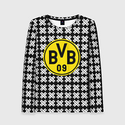 Женский лонгслив Borussia pattern geometry