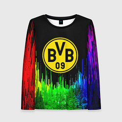 Женский лонгслив Borussia градиент текстура