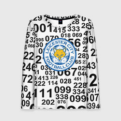 Женский лонгслив Лестер сити цифры символы