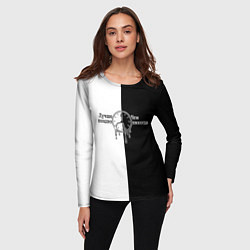 Лонгслив женский Лучше поздно чем никогда, цвет: 3D-принт — фото 2