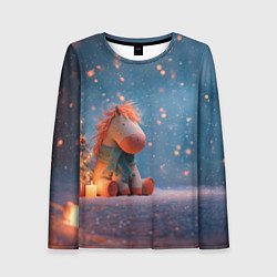 Лонгслив женский Игрушечная лошадка 2026, цвет: 3D-принт