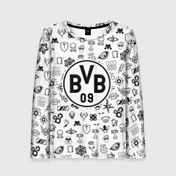 Женский лонгслив Borussia game pattern