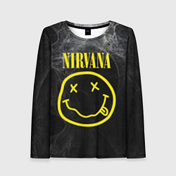 Женский лонгслив Nirvana Smoke