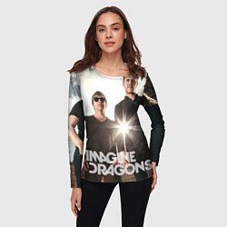 Лонгслив женский Imagine Dragons, цвет: 3D-принт — фото 2