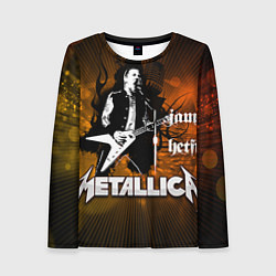 Женский лонгслив Metallica: James Hetfield