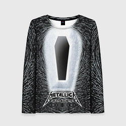 Лонгслив женский Metallica: Death Magnetic, цвет: 3D-принт