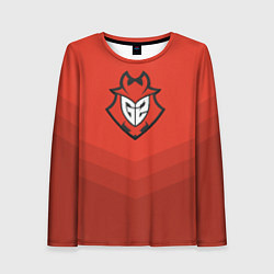 Лонгслив женский G2 eSports Uniform, цвет: 3D-принт