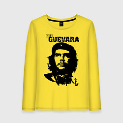 Лонгслив хлопковый женский Che Guevara, цвет: желтый