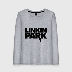 Лонгслив хлопковый женский Linkin Park, цвет: меланж