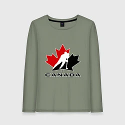 Женский лонгслив Canada