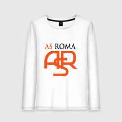 Лонгслив хлопковый женский Roma ASR, цвет: белый