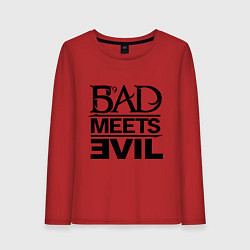 Женский лонгслив Bad Meets Evil