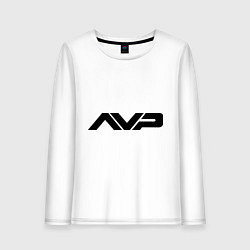 Женский лонгслив AVP: White Style