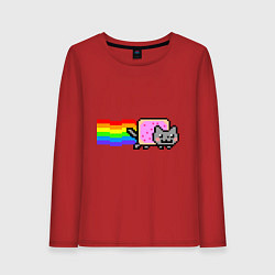 Женский лонгслив Nyan Cat