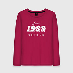 Женский лонгслив Limited Edition 1983