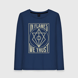 Женский лонгслив In Flames: We Trust