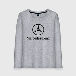 Женский лонгслив Logo Mercedes-Benz