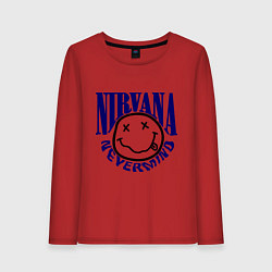 Женский лонгслив Nevermind Nirvana