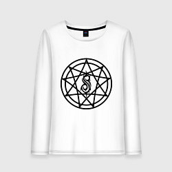 Женский лонгслив Slipknot Pentagram