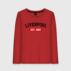 Женский лонгслив FC Liverpool Est. 1892