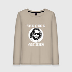 Женский лонгслив The Dude Abides