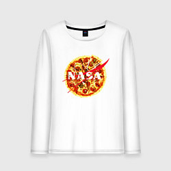 Женский лонгслив NASA: Pizza