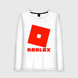 Женский лонгслив Roblox Logo