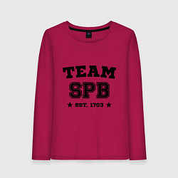 Женский лонгслив Team SPB est. 1703