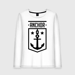 Женский лонгслив Anchor Shield