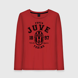 Лонгслив хлопковый женский Forza Juve 1897: Torino, цвет: красный