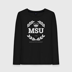 Женский лонгслив MSU