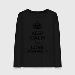 Женский лонгслив Keep Calm & Love Zayn Malik