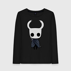 Лонгслив хлопковый женский Hollow Knight, цвет: черный