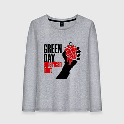 Женский лонгслив Green Day: American idiot