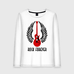 Женский лонгслив Rock forever