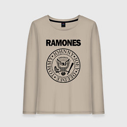 Женский лонгслив RAMONES