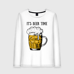 Женский лонгслив It's beer time