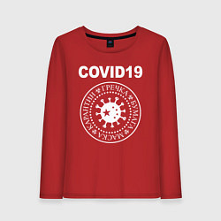 Женский лонгслив COVID-19