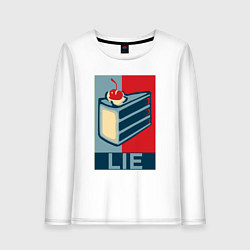 Лонгслив хлопковый женский PORTAL, цвет: белый