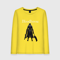 Лонгслив хлопковый женский Bloodborne, цвет: желтый