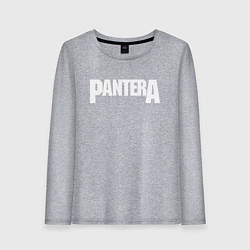 Лонгслив хлопковый женский PANTERA, цвет: меланж