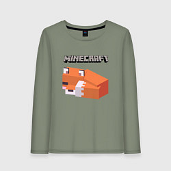 Лонгслив хлопковый женский MINERCRAFT, цвет: авокадо
