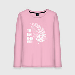 Лонгслив хлопковый женский The Last Of Us PART 2, цвет: светло-розовый