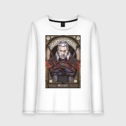Женский лонгслив The Witcher, Geralt, Ведьмак,
