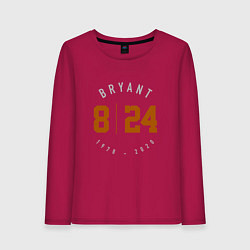 Лонгслив хлопковый женский Kobe Bryant, цвет: маджента