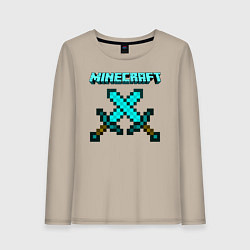 Женский лонгслив Minecraft