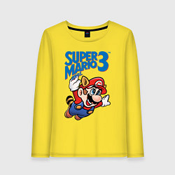 Лонгслив хлопковый женский Mario 3, цвет: желтый