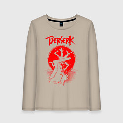 Лонгслив хлопковый женский BERSERK, цвет: миндальный